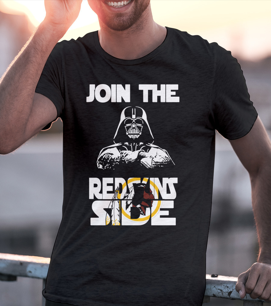 Join The Redskins Side T-Shirt