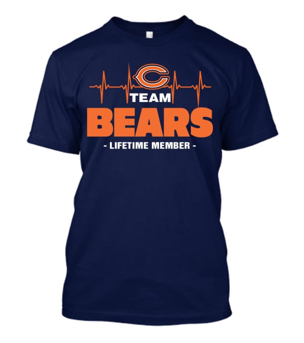 Team Chicago Bears Lifetime Member T-Shirt