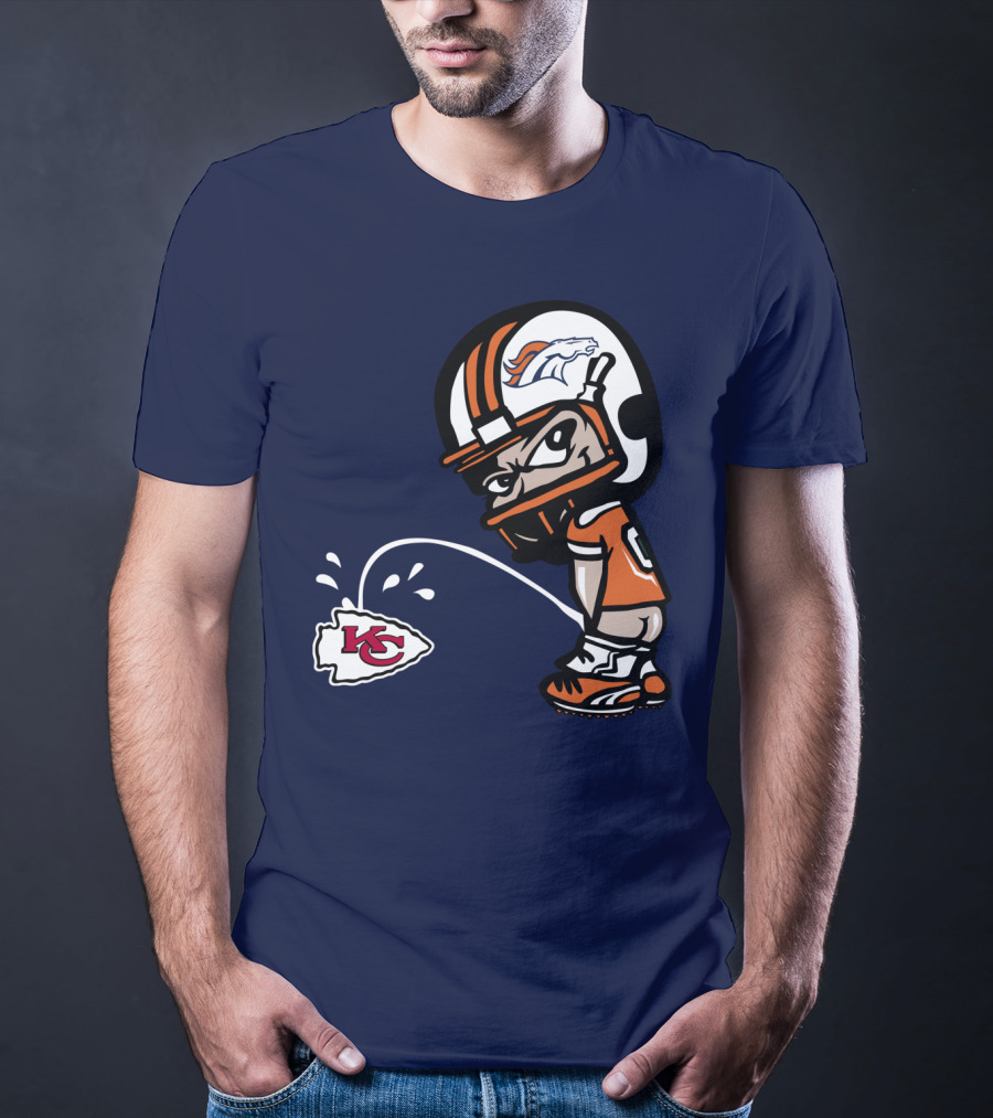 Denver Broncos Kc Rivalry Football Humor T-Shirt
