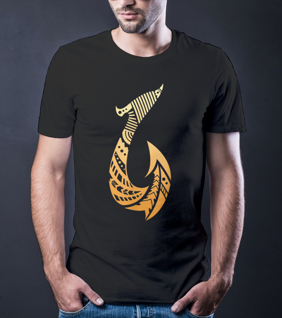 Fisherman Hook Hawaiian Beach Summer T-Shirt