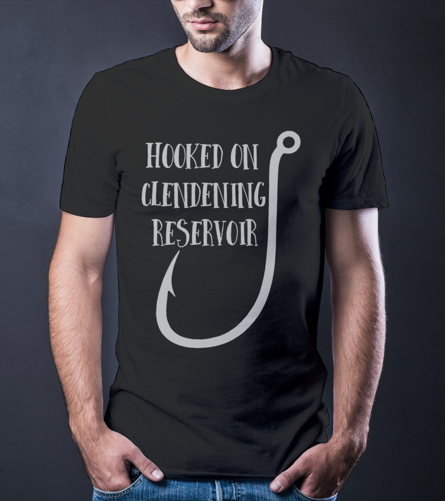 Hooked On Clendening Reservoir Fishing Adventure Ohio T-Shirt