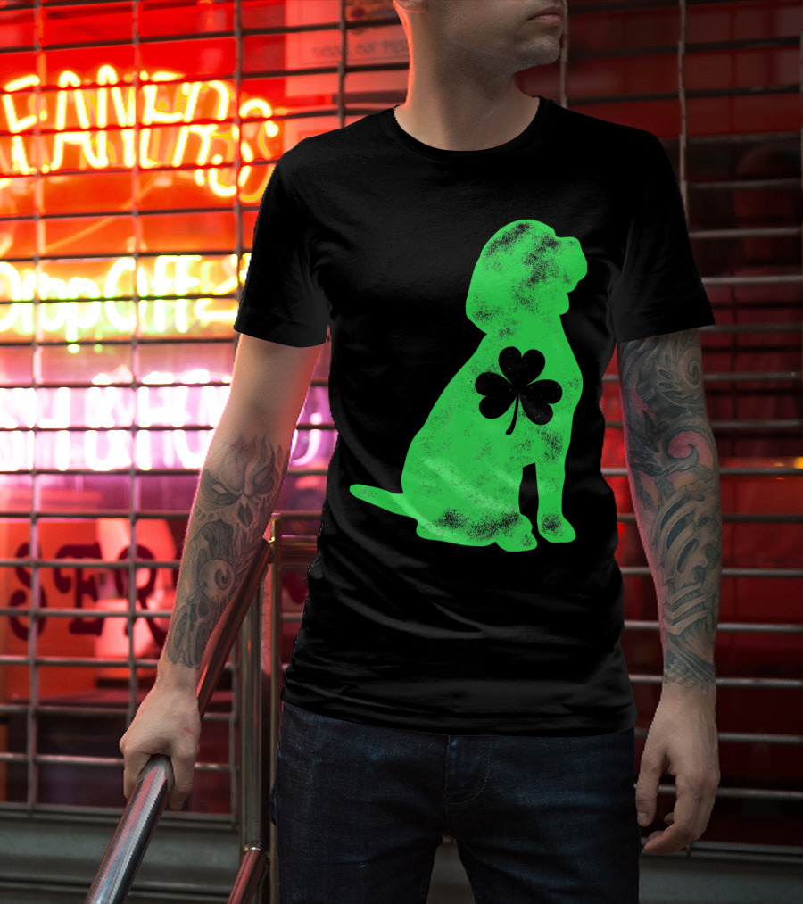 Beagle St Patricks Day Shamrock T-Shirt