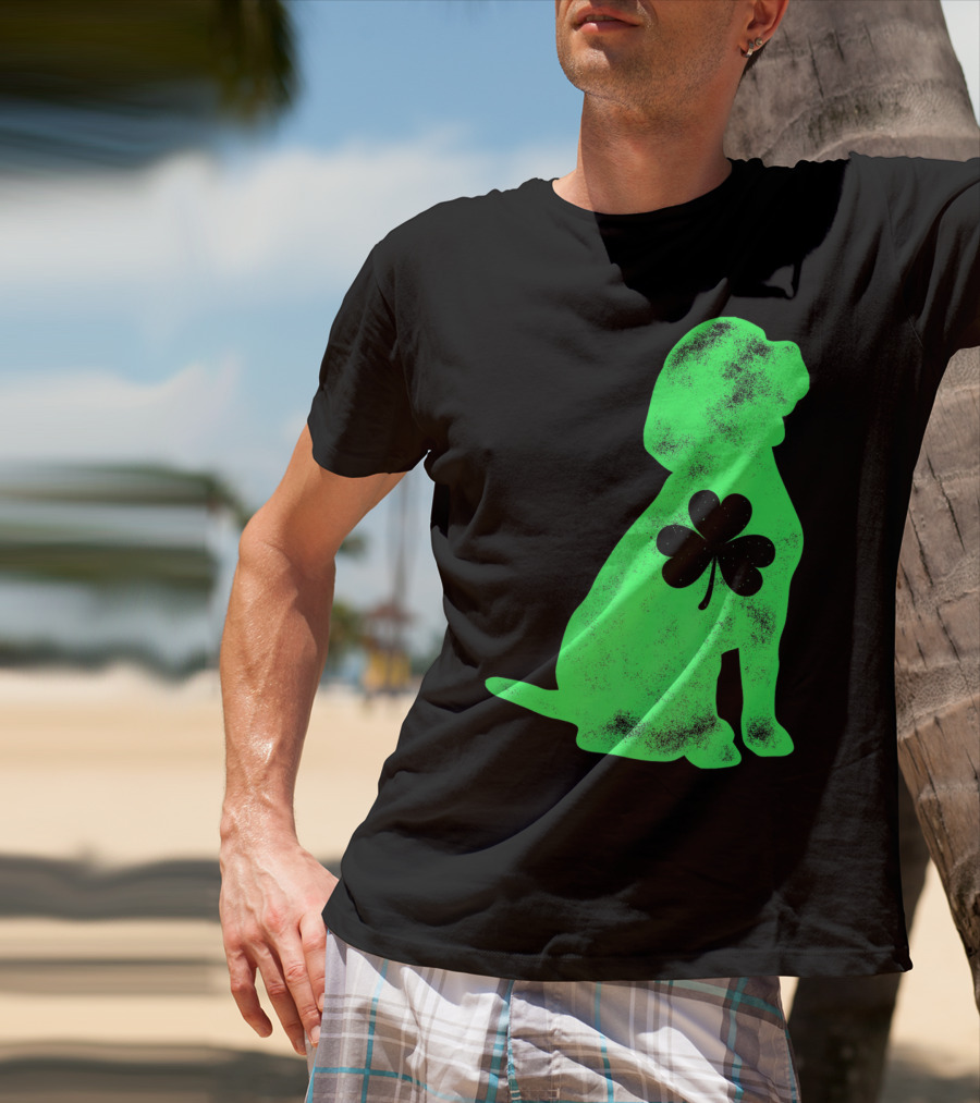 Beagle St Patricks Day Shamrock T-Shirt