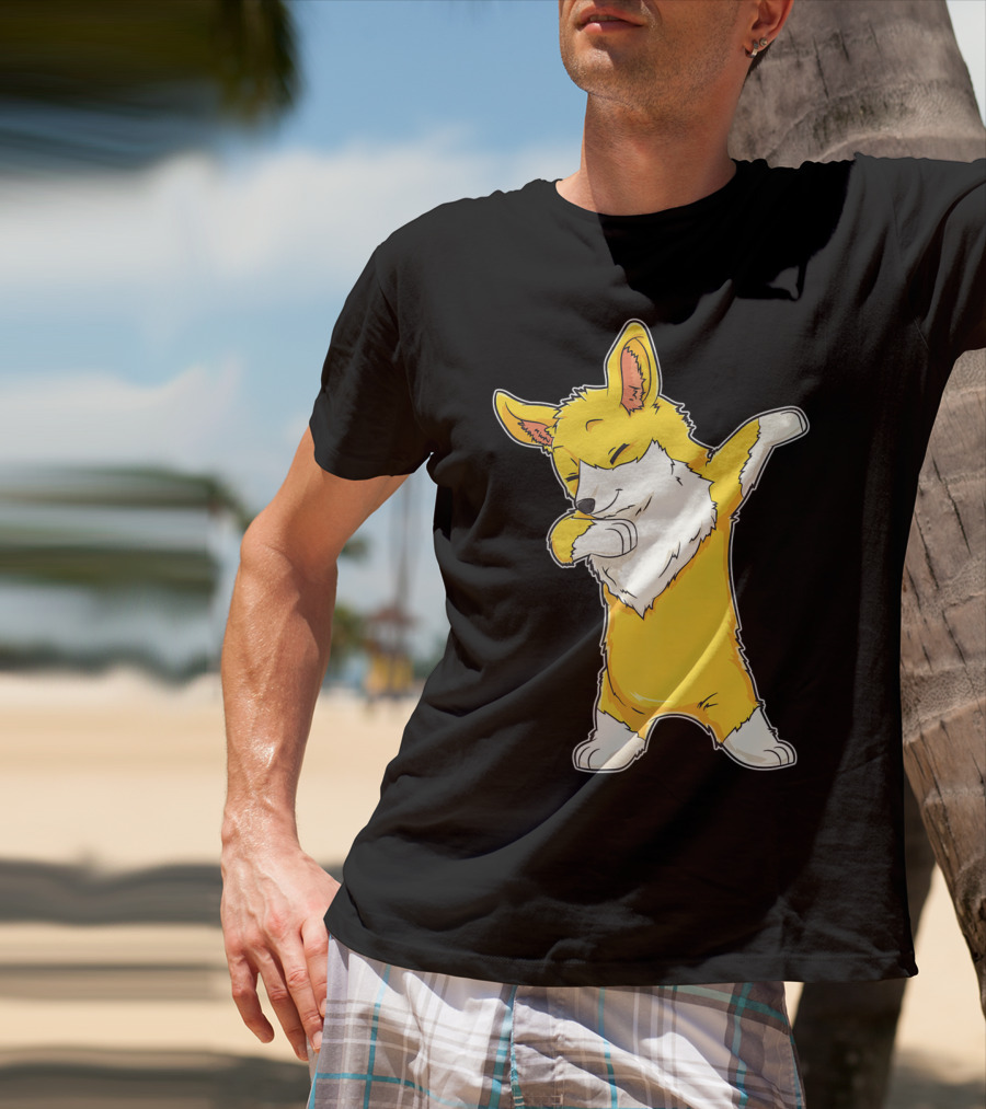 Corgi Dabbing Dance Welsh Corgis Dab T-Shirt