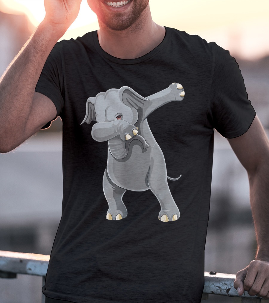 Dabbing Elephant Dab Dance Pose T-Shirt