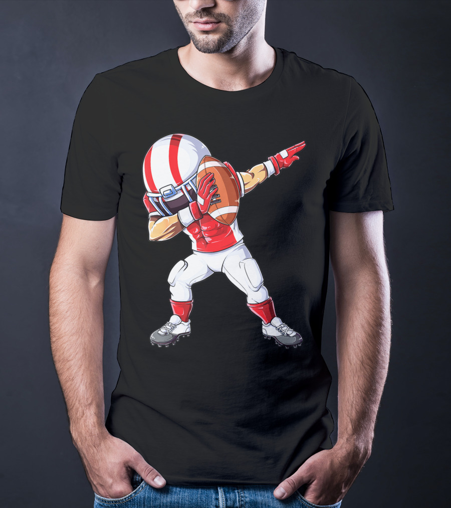 Dabbing Football Player Dab Dance Pose T-Shirt