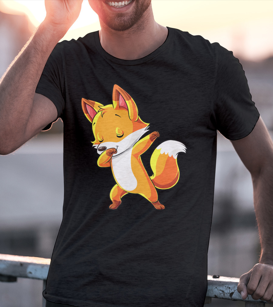 Dabbing Fox Funny Dab Women T-Shirt