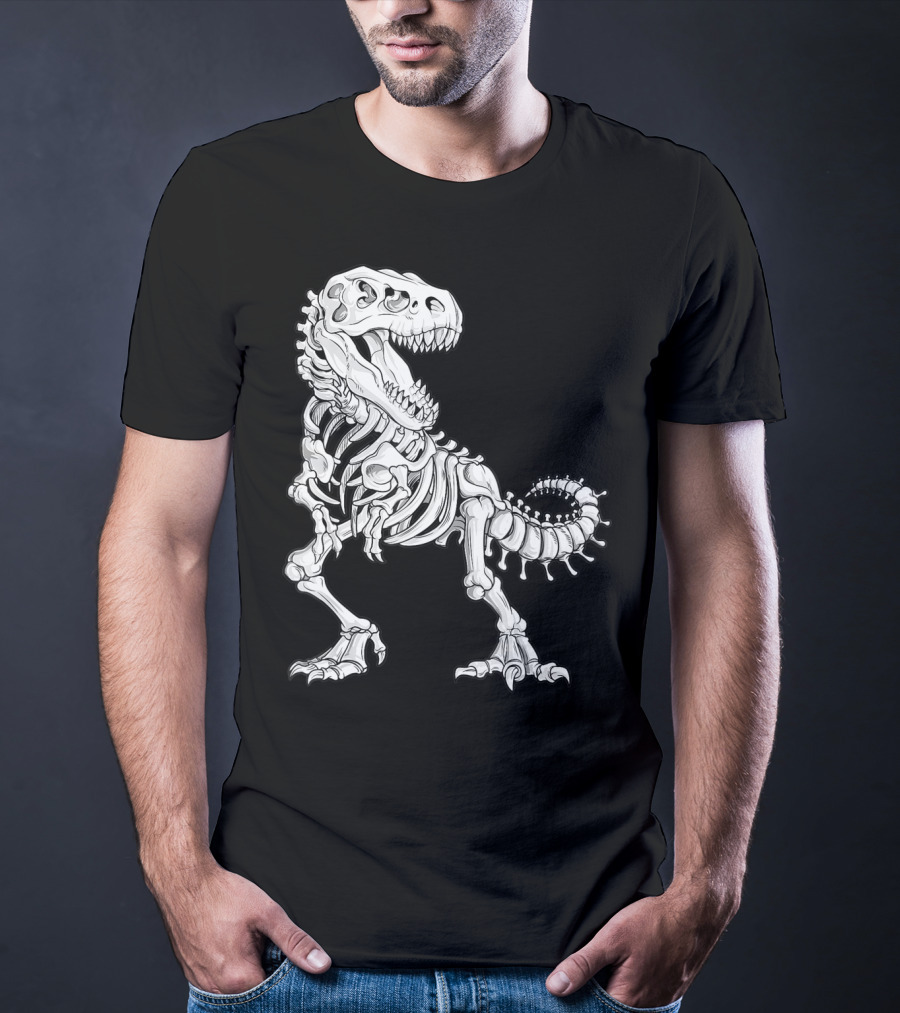 Dinosaur Skeleton T-Rex Fossil T-Shirt