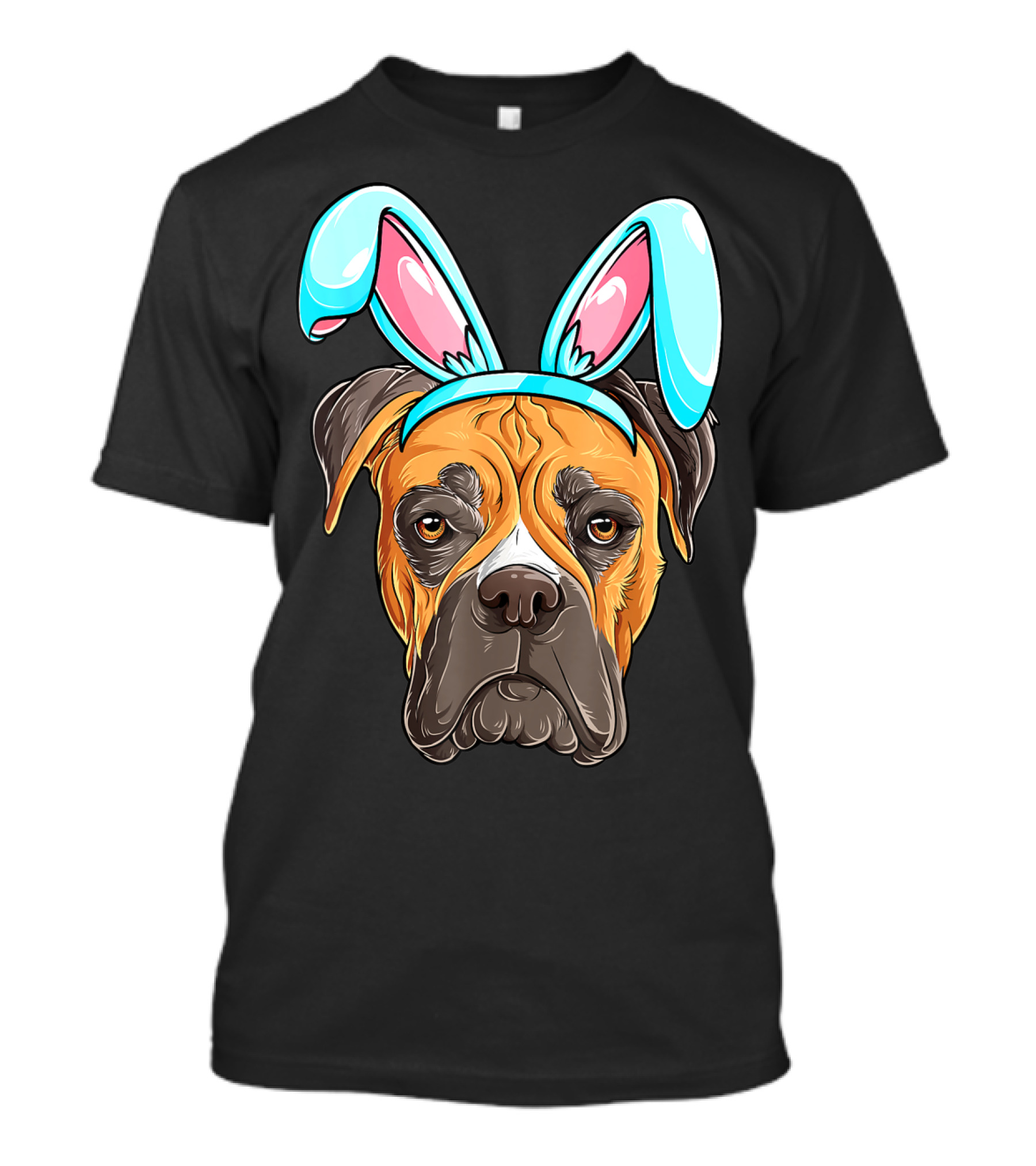 Easter Bunny Dog Boxer T-Shirt 