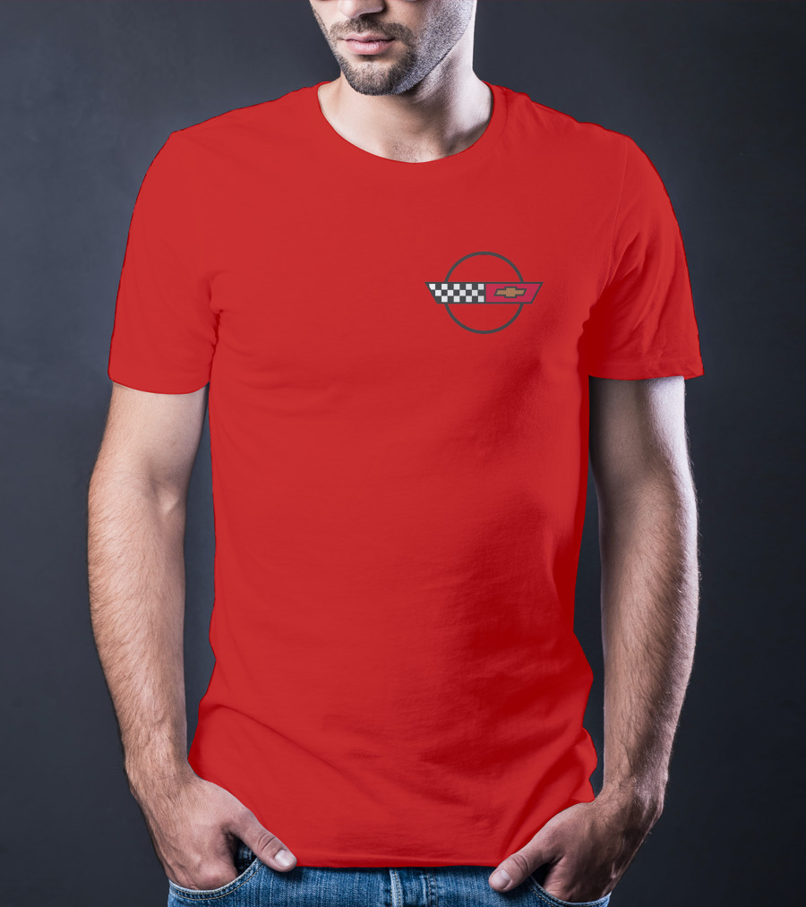 Chevrolet Corvette C4 Racing Emblem T-Shirt
