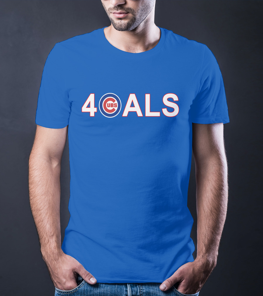 Cubs 4 ALS Charity Support T-Shirt