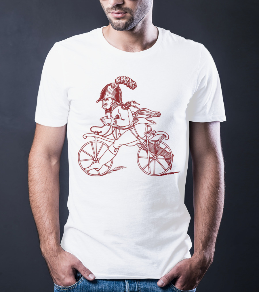 Napoleon France Bicycle Riding T-Shirt