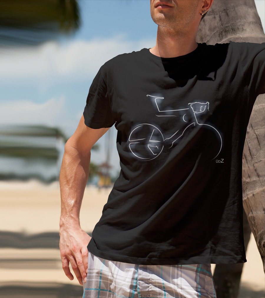 Bike Light Mix ODZ Neon Outline T-Shirt