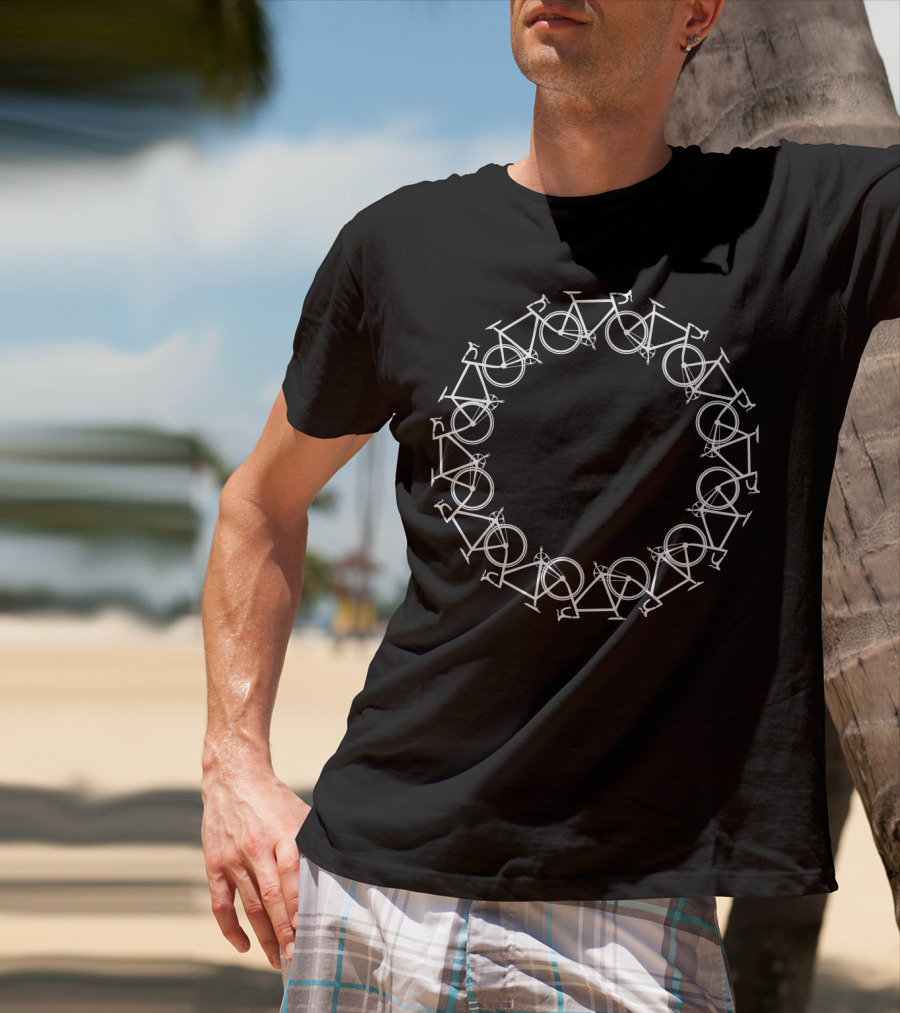 Circle Of Bike Bicycle T-Shirt