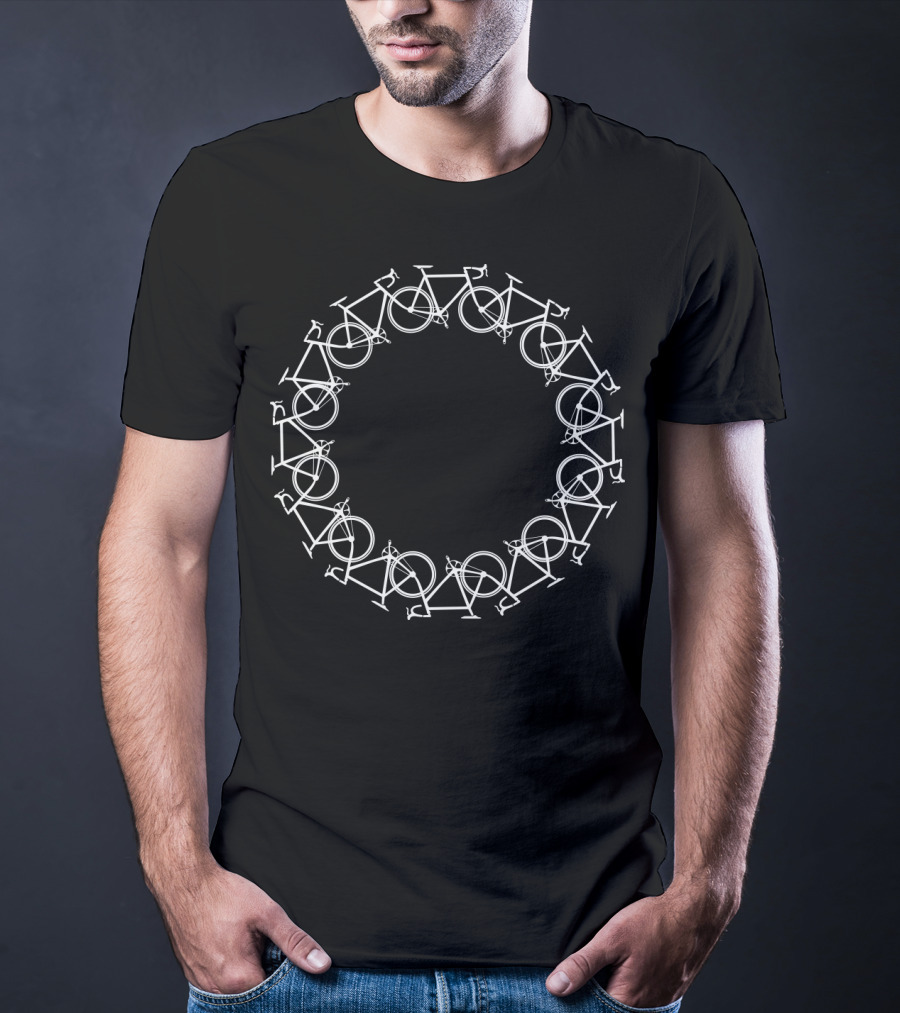 Circle Of Bike Bicycle T-Shirt