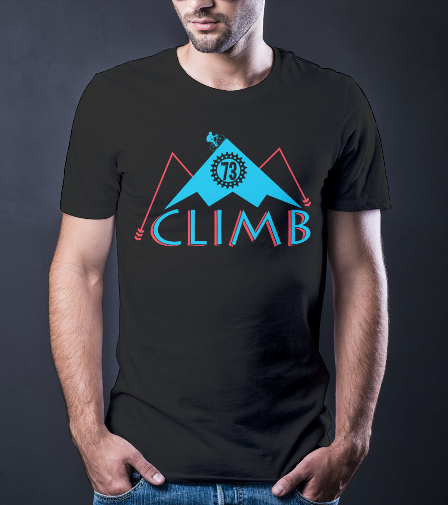 CLIMB 73 Mountain Biking Adventure T-Shirt