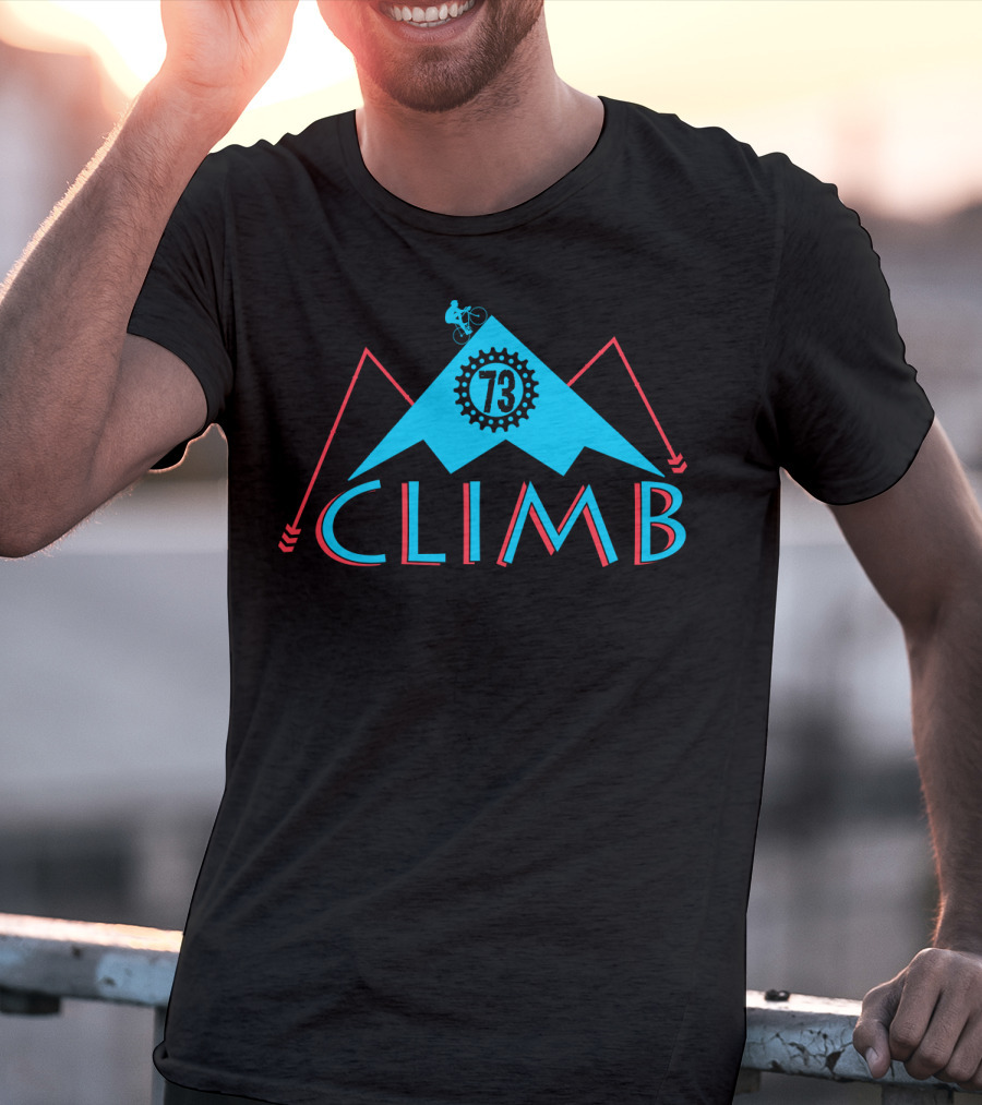 CLIMB 73 Mountain Biking Adventure T-Shirt