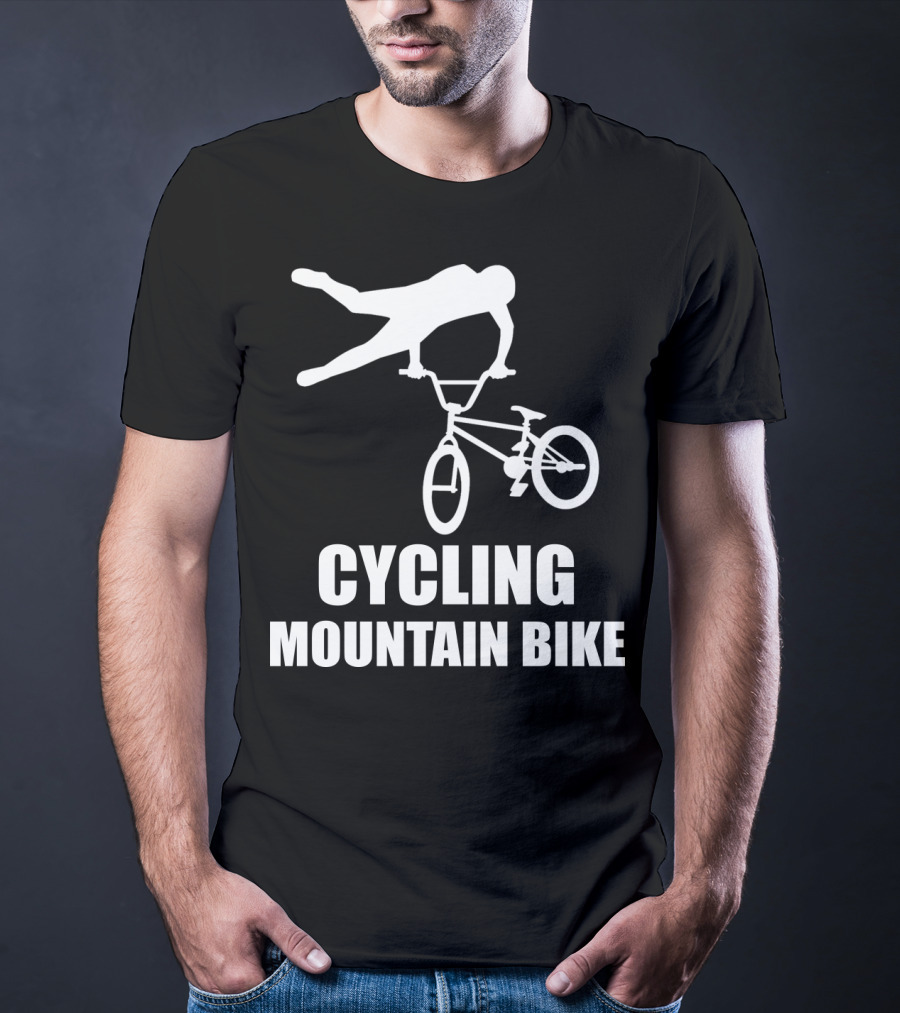Cycling Mountain Bike Stunt T-Shirt