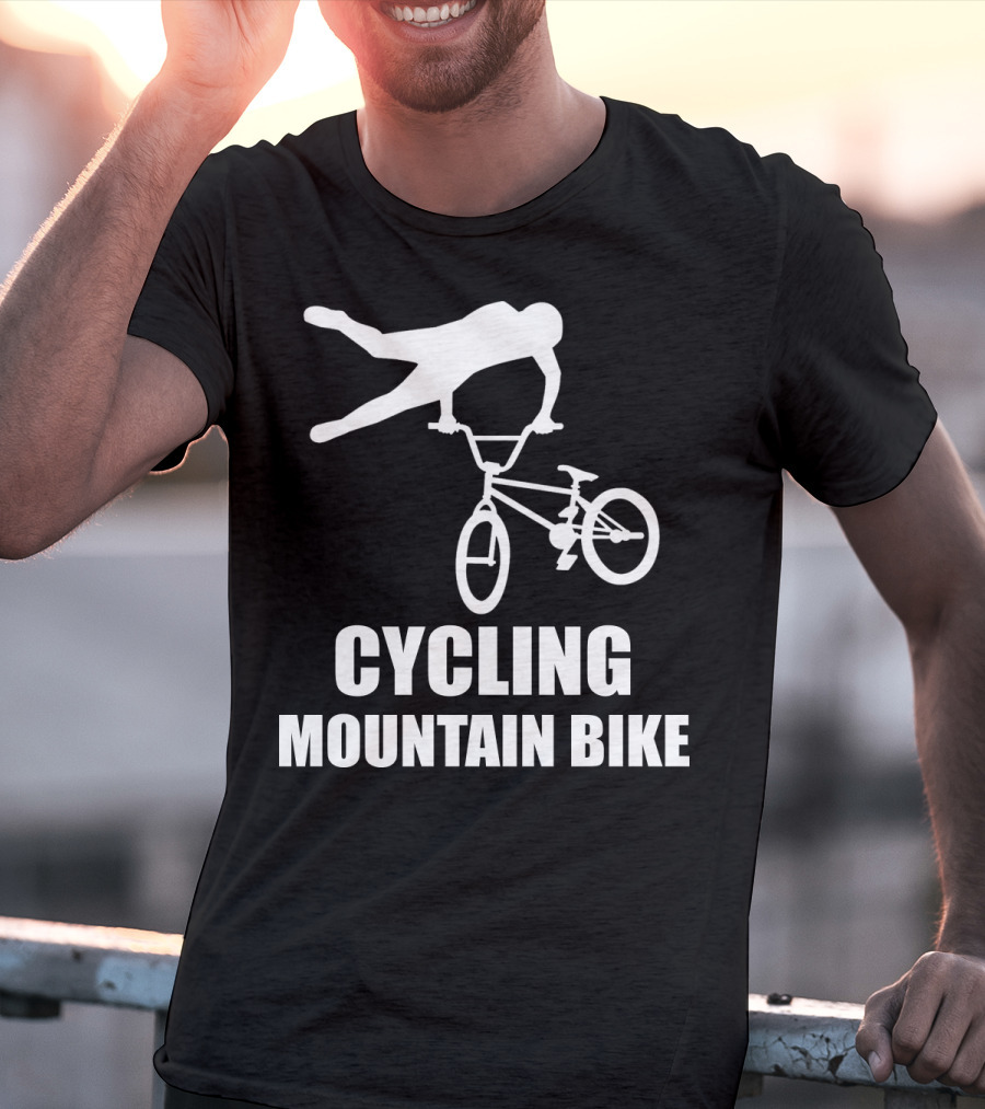 Cycling Mountain Bike Stunt T-Shirt