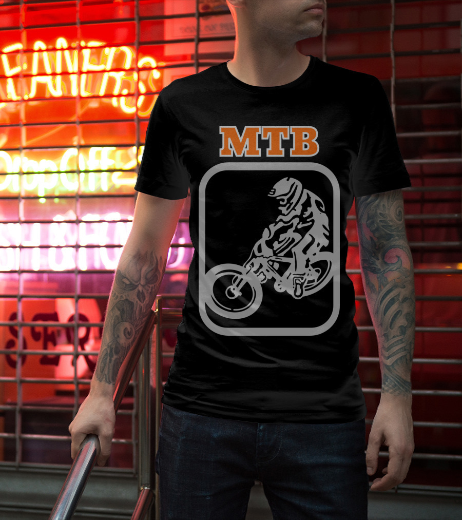 MTB Downhill Mountain Bike Rider T-Shirt
