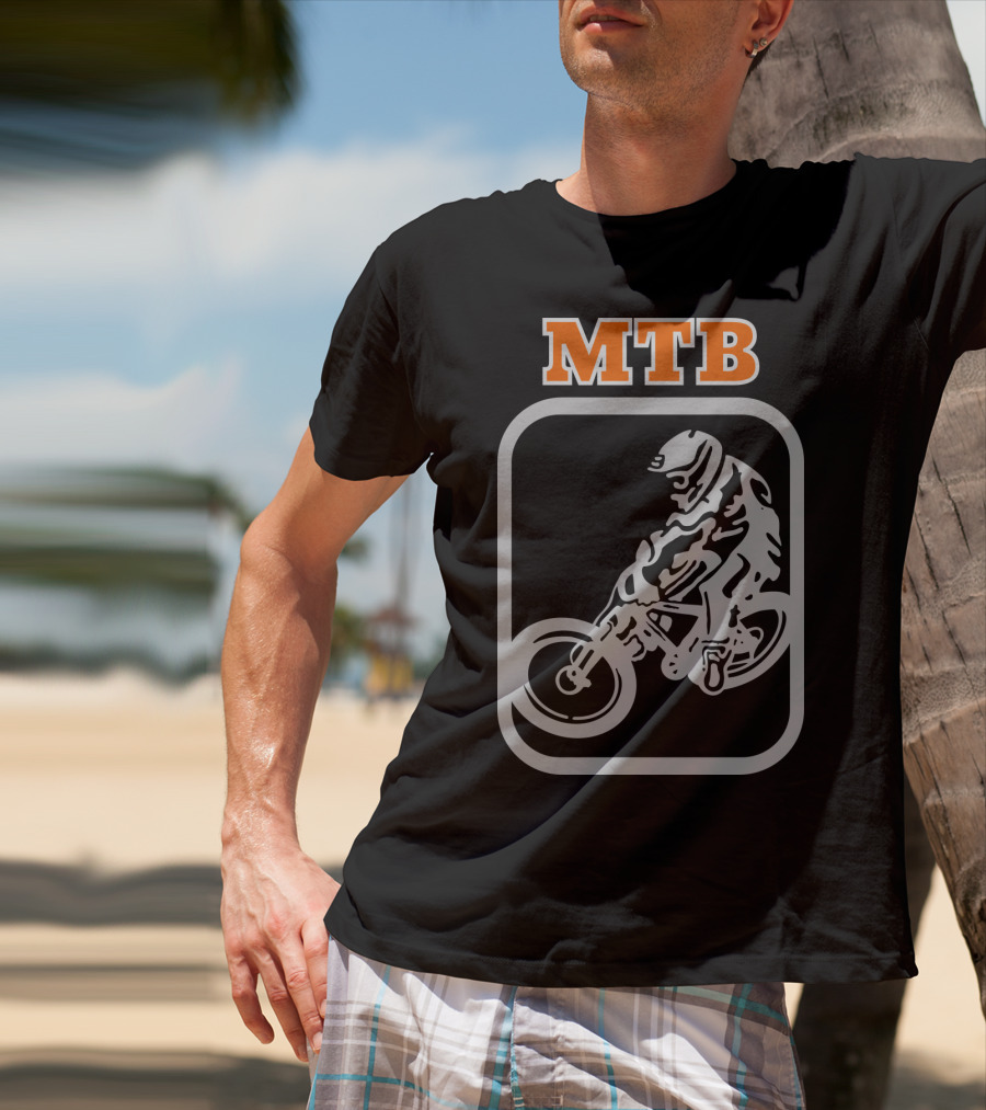 MTB Downhill Mountain Bike Rider T-Shirt