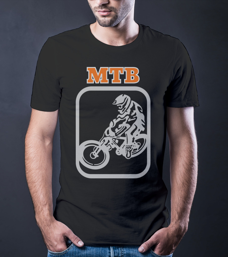 MTB Downhill Mountain Bike Rider T-Shirt