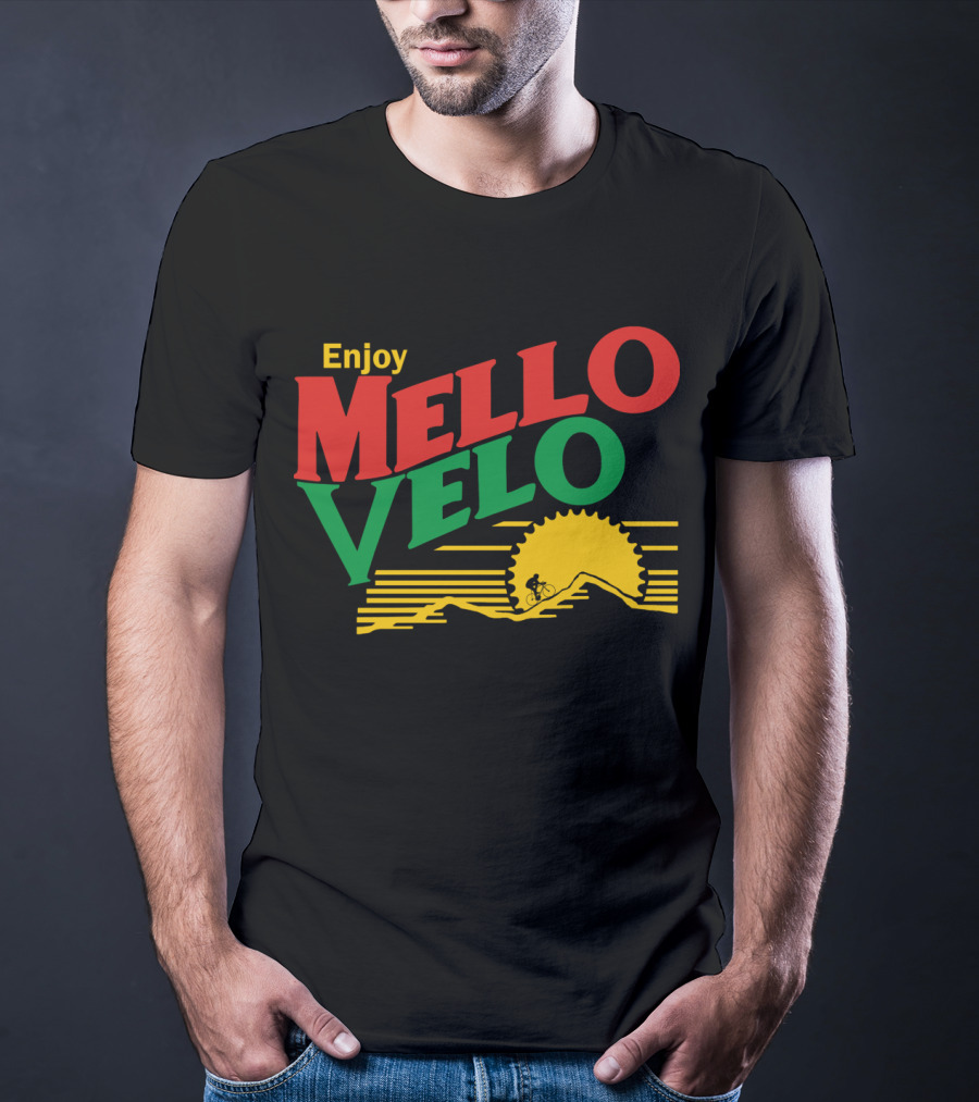 Enjoy Mello Velo Bicycle Adventure T-Shirt