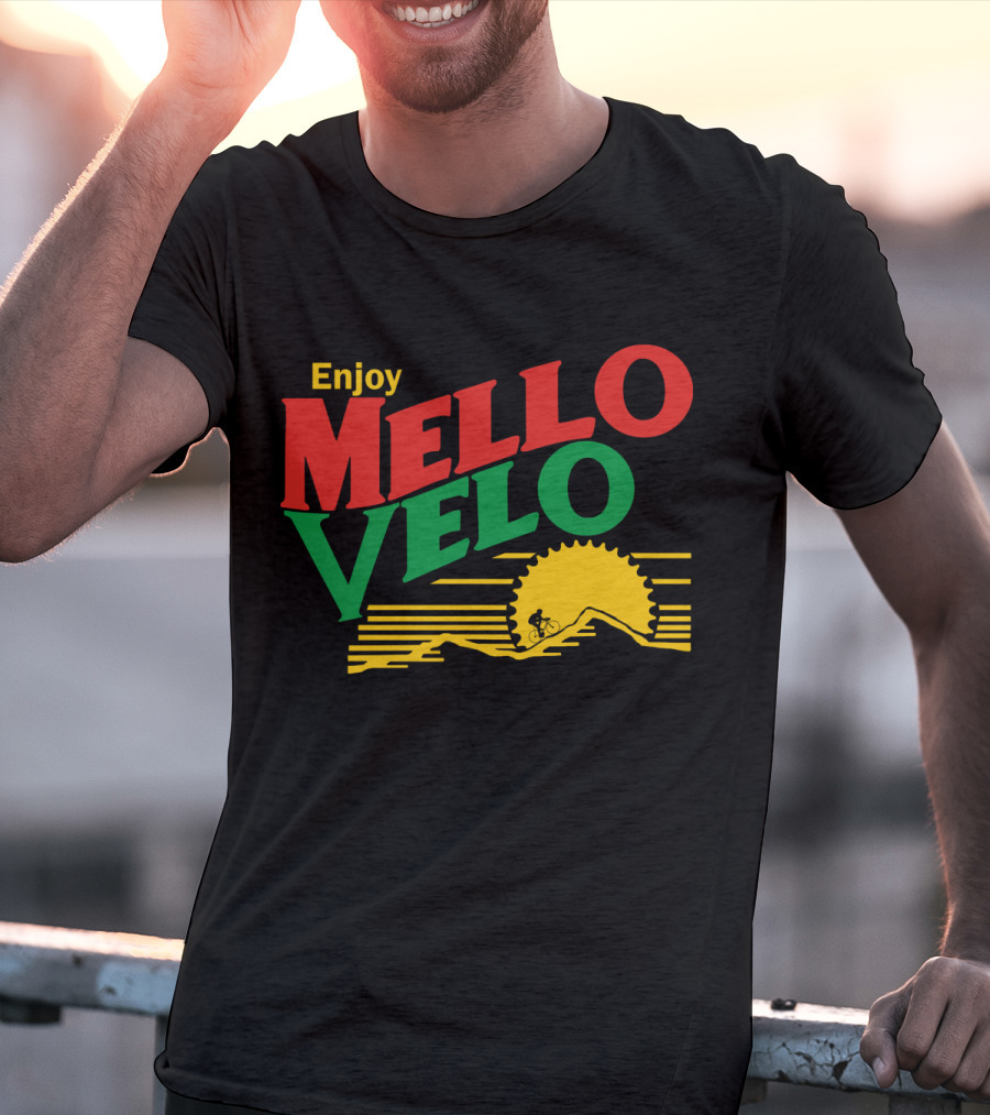 Enjoy Mello Velo Bicycle Adventure T-Shirt