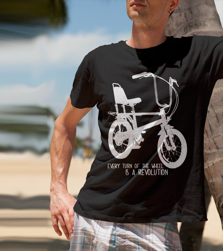 Every Turn Of The Wheel Is A Revolution BMX Bicycle T-Shirt