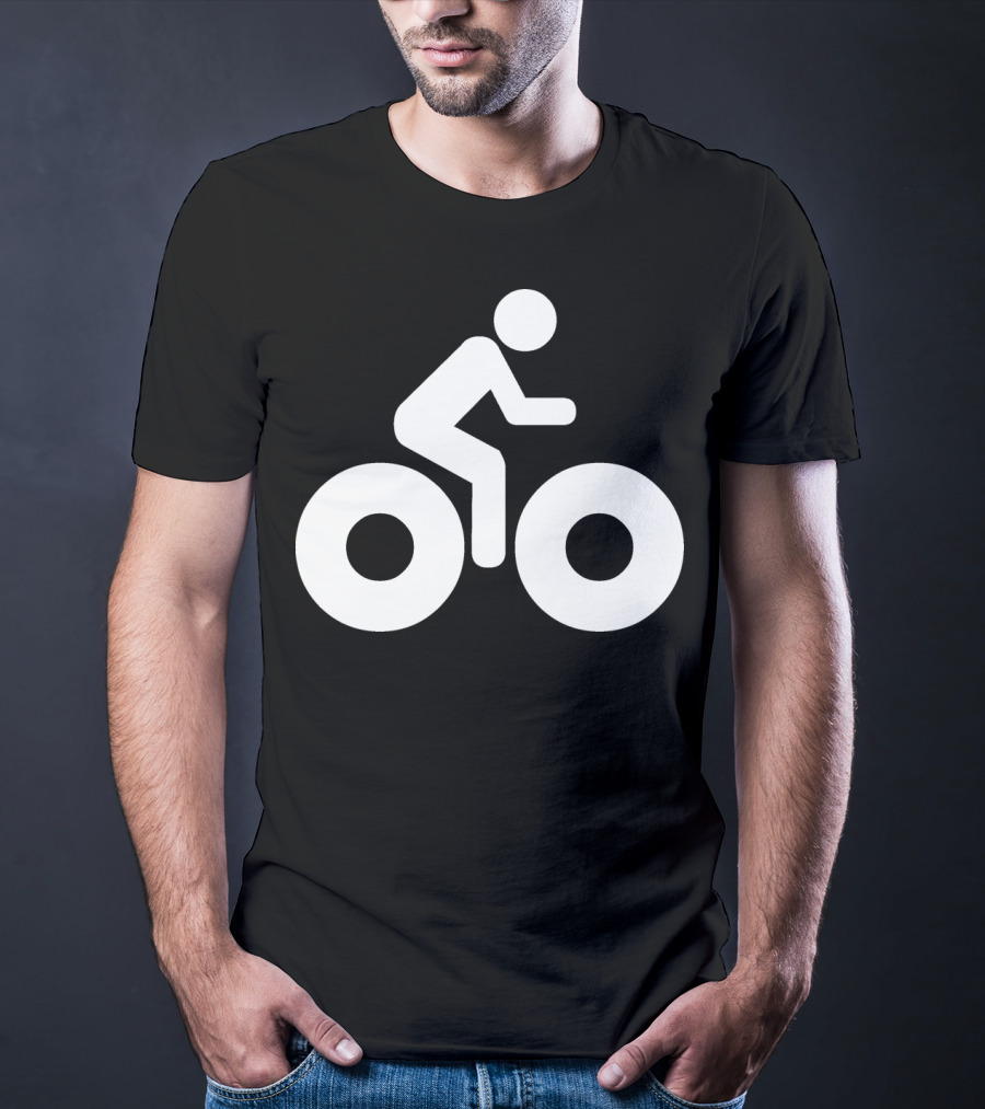 Fat Bike Iconic Cyclist T-Shirt