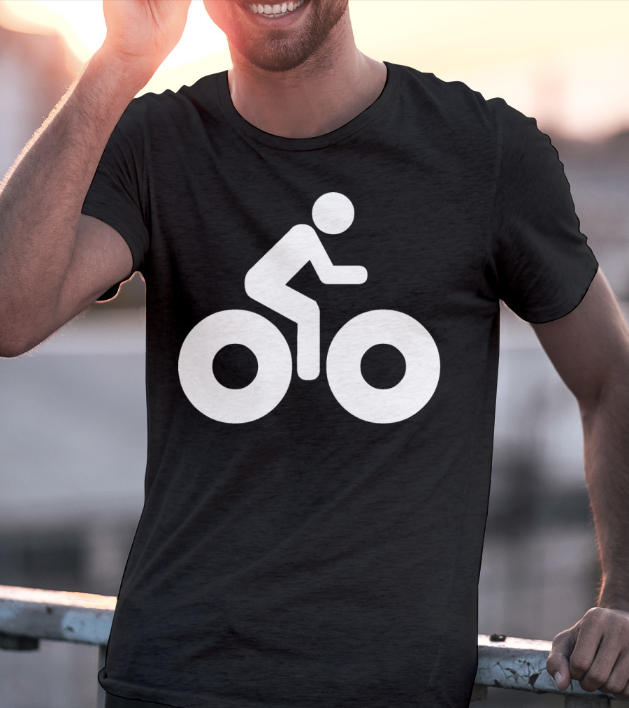 Fat Bike Iconic Cyclist T-Shirt