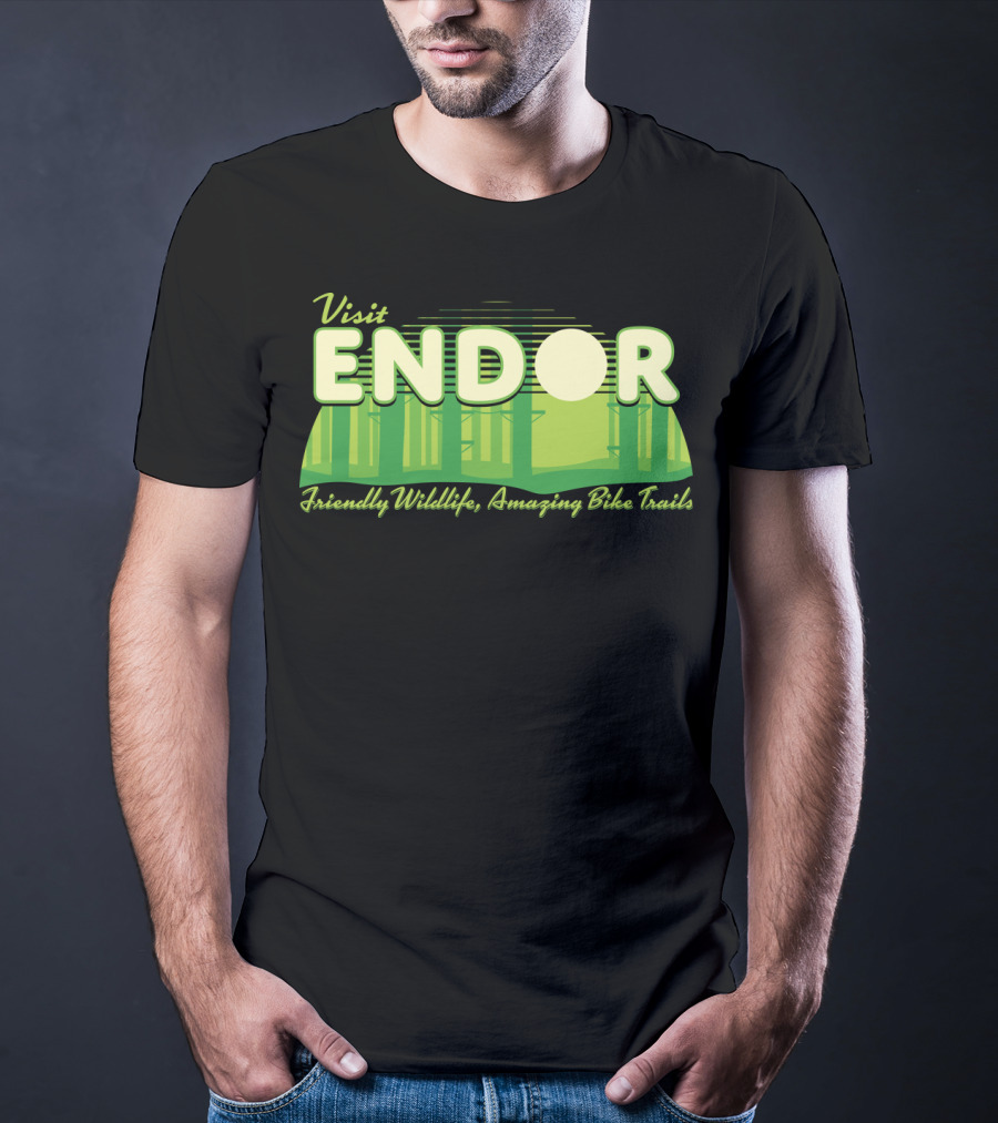 Visit Endor Friendly Wildlife Amazing Bike Trails T-Shirt