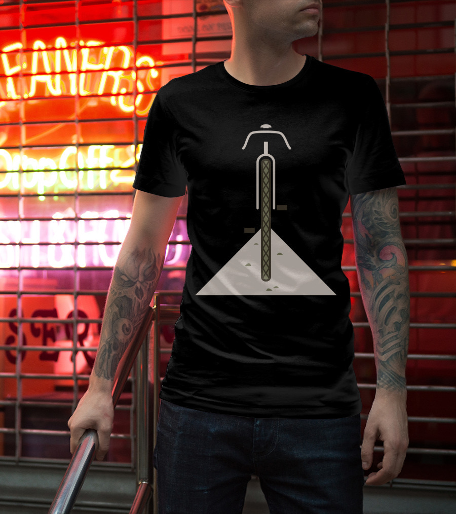 Gravel Grinder Bicycle Path Adventure T-Shirt