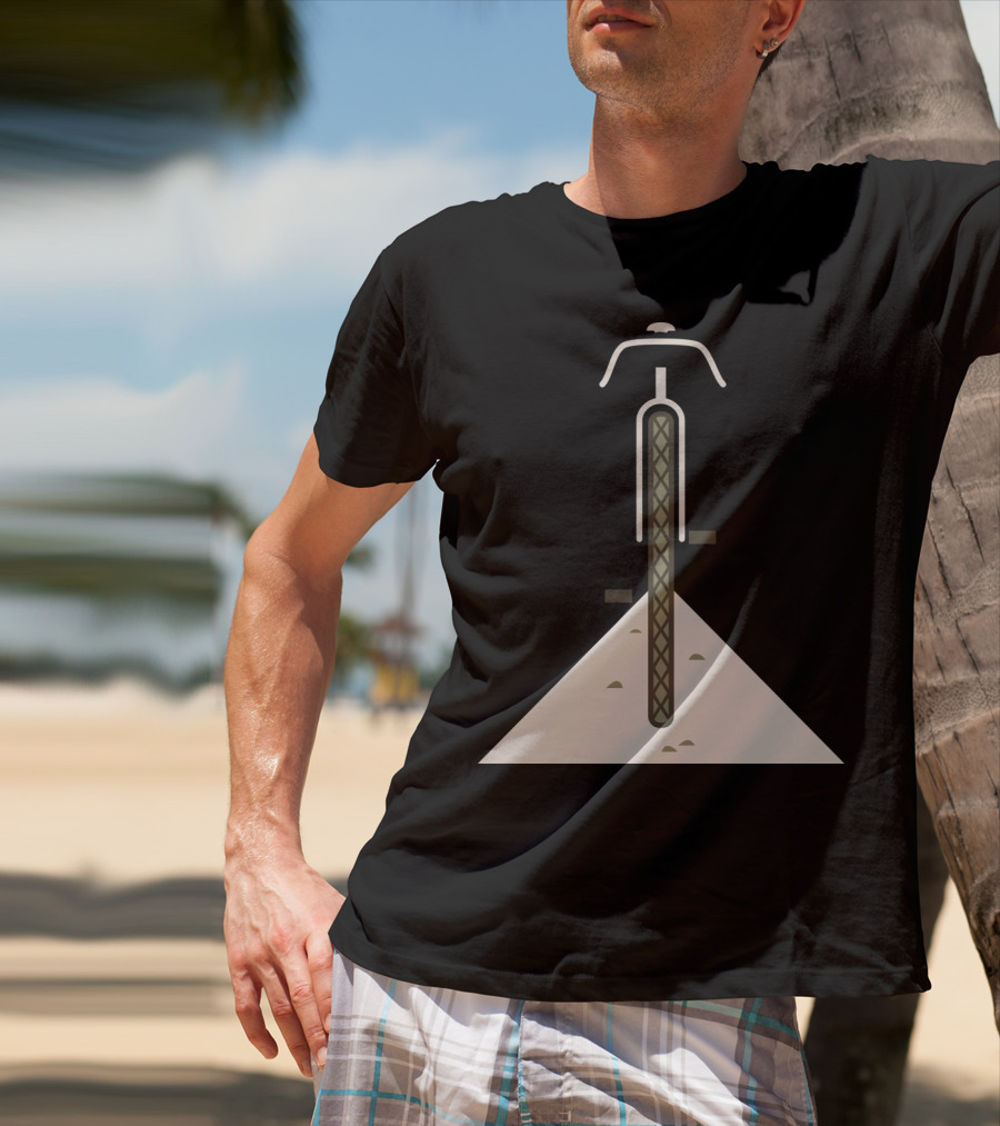 Gravel Grinder Bicycle Path Adventure T-Shirt