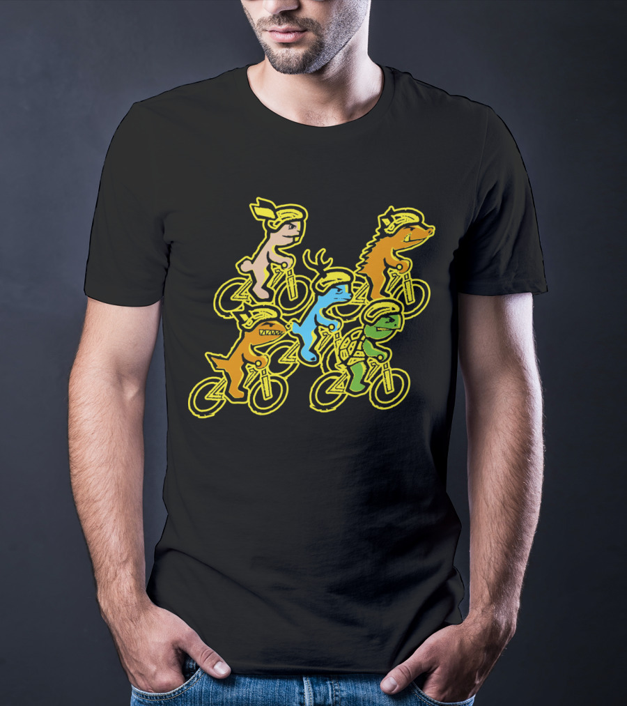Cycling Animals Team Adventure T-Shirt
