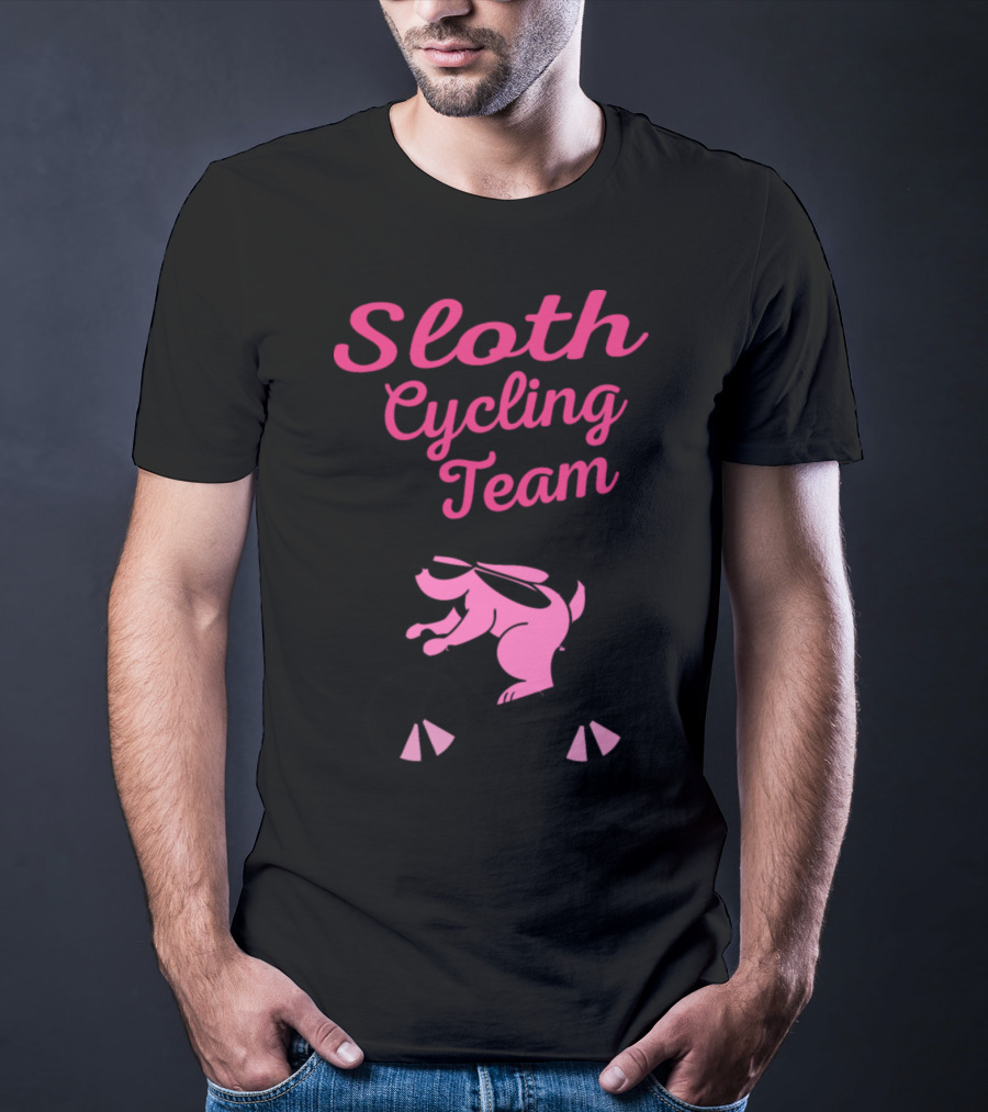 Sloth Cycling Team Hobbies Wheel Cycling Bike Mountains T-Shirt