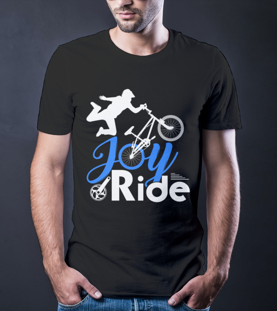 Joy Ride BMX Bicycle Jump Athlete T-Shirt