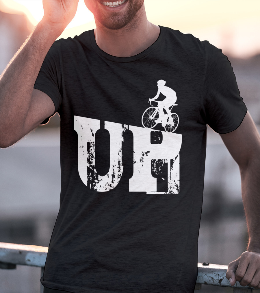 Mountain Bike Rider UP Cycling T-Shirt