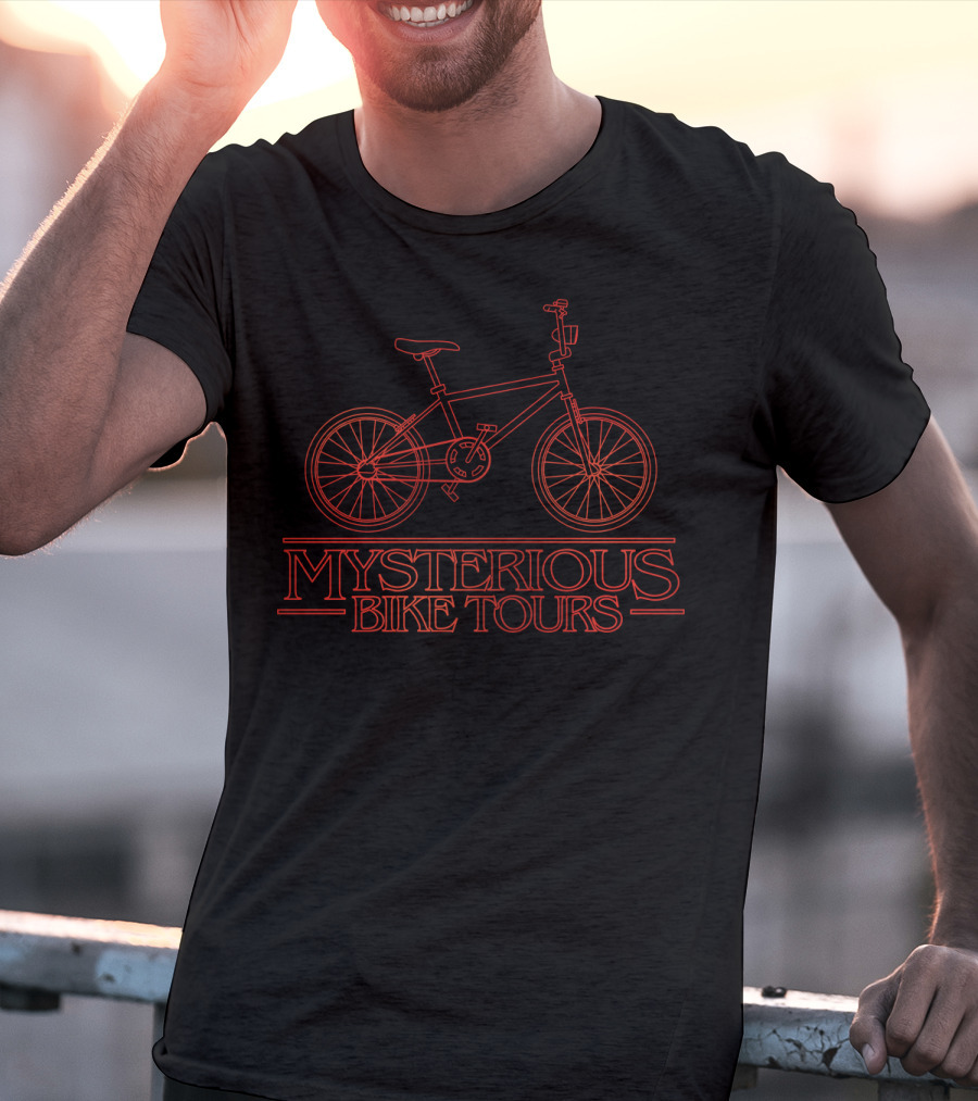 Stranger Things Mysterious Bike Tours T-Shirt