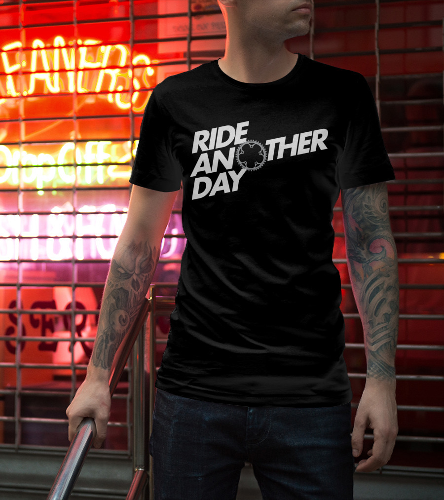 Ride Another Day Chainring Cycling T-Shirt