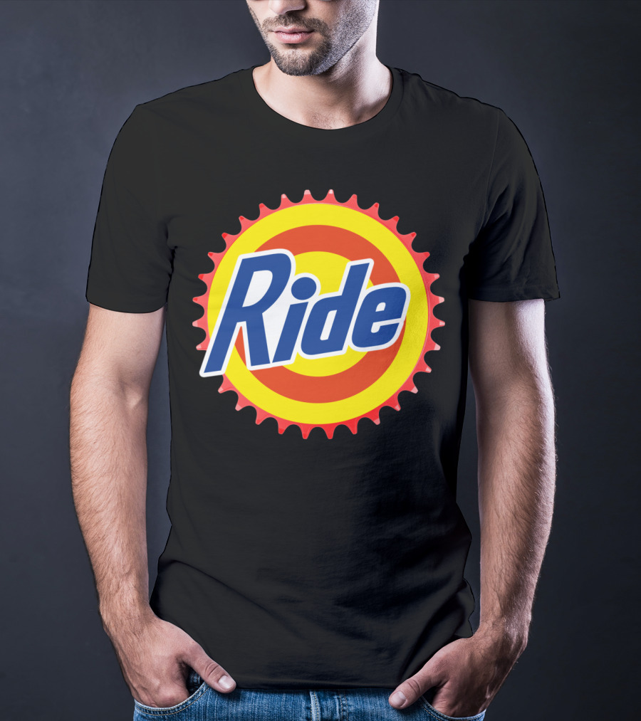 Ride Clean Cycling Gear Bottle Cap T-Shirt