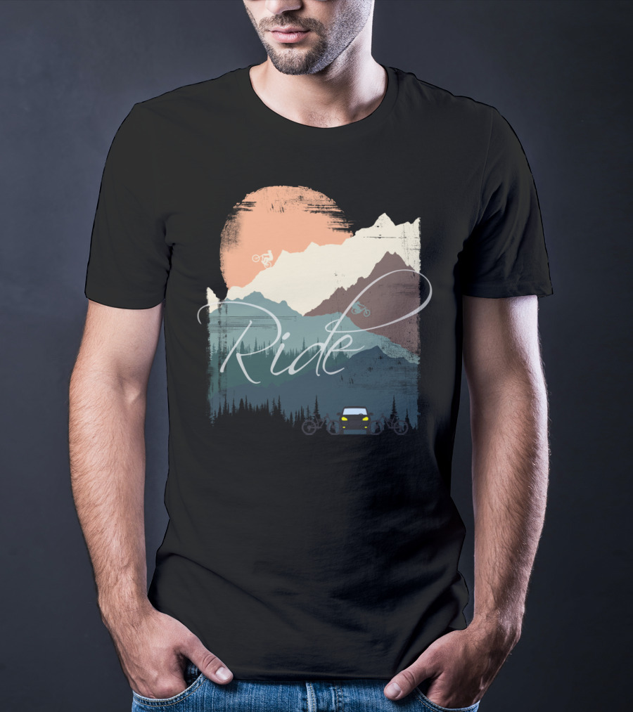 Ride The Mountain Adventure T-Shirt
