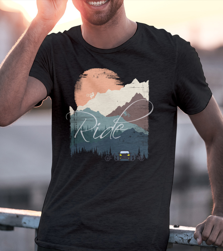 Ride The Mountain Adventure T-Shirt