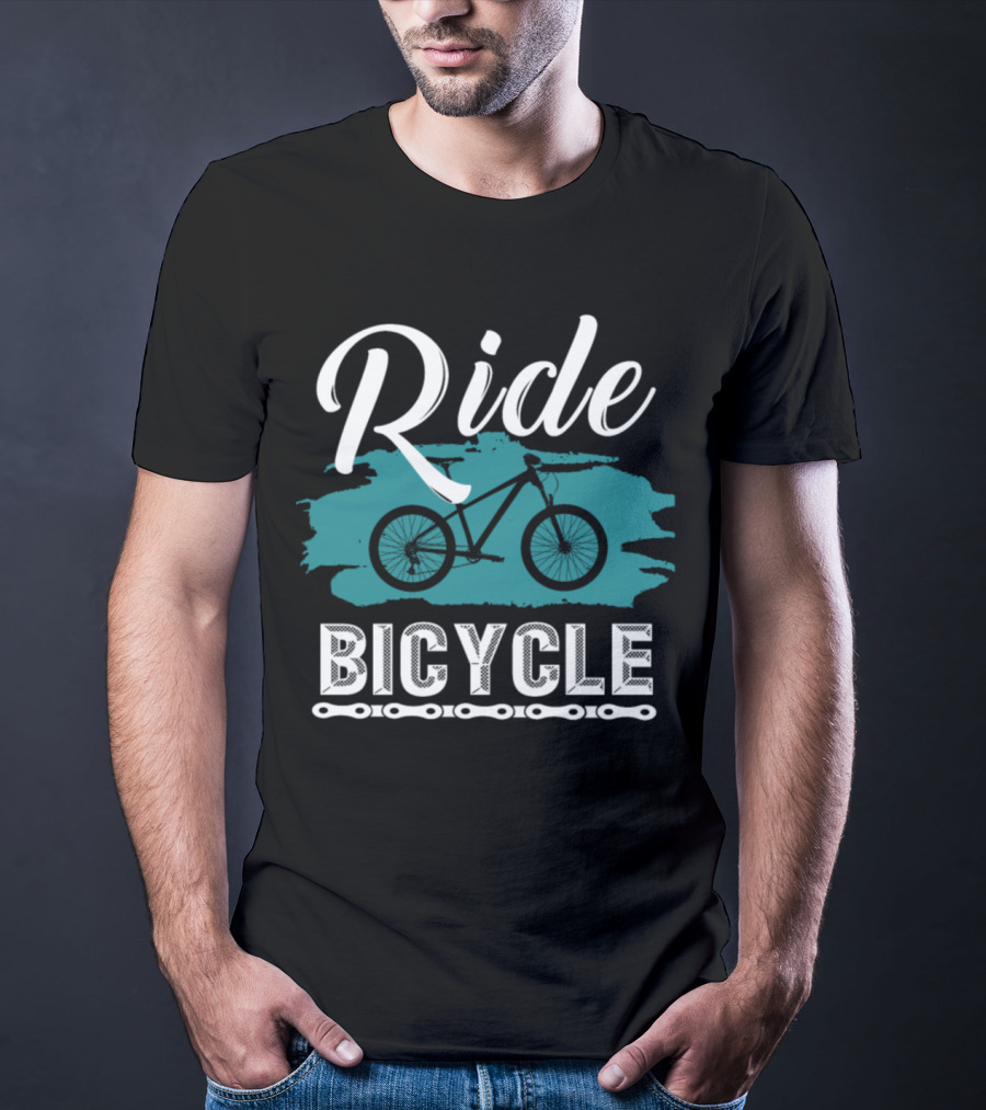 Ride Bicycle Biker Idea T-Shirt