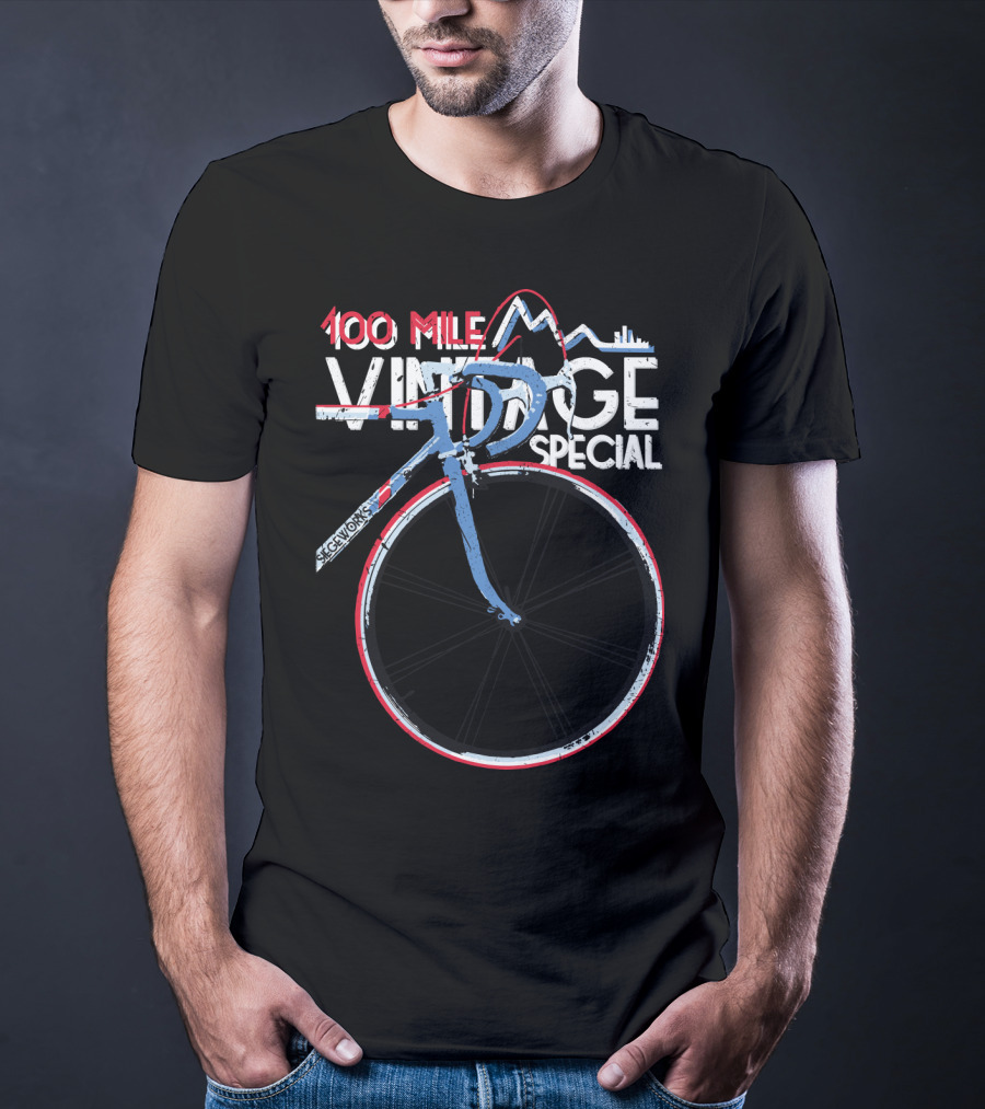 100 Mile Ride Vintage Special Sceneworks T-Shirt