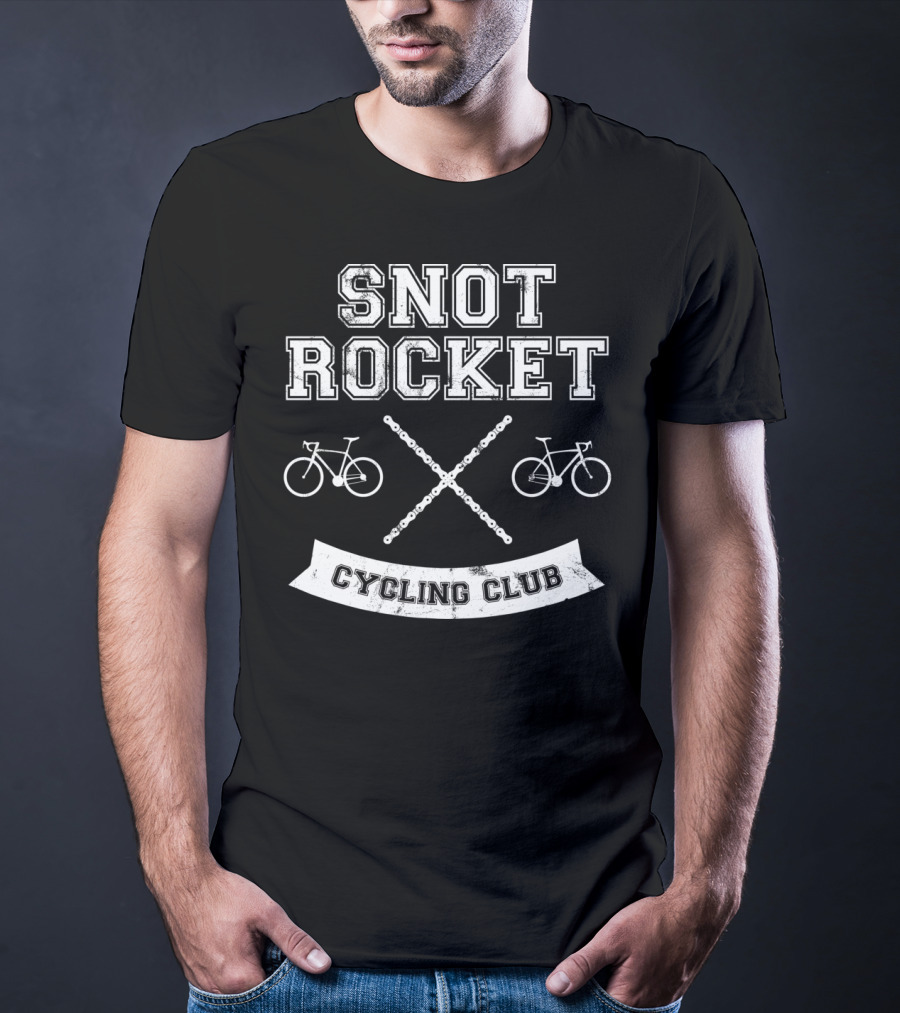 Snot Rocket Cycling Club Chain Bikes T-Shirt