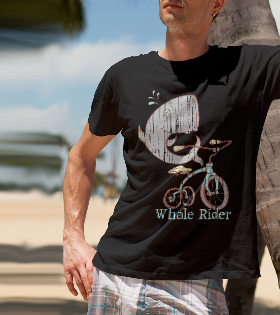 Whale Rider Bicycle Adventure T-Shirt