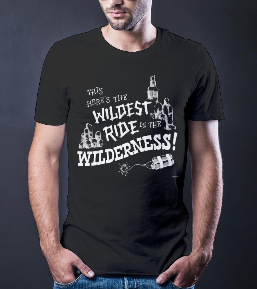 This Here's The Wildest Ride In The Wilderness Disney T-Shirt