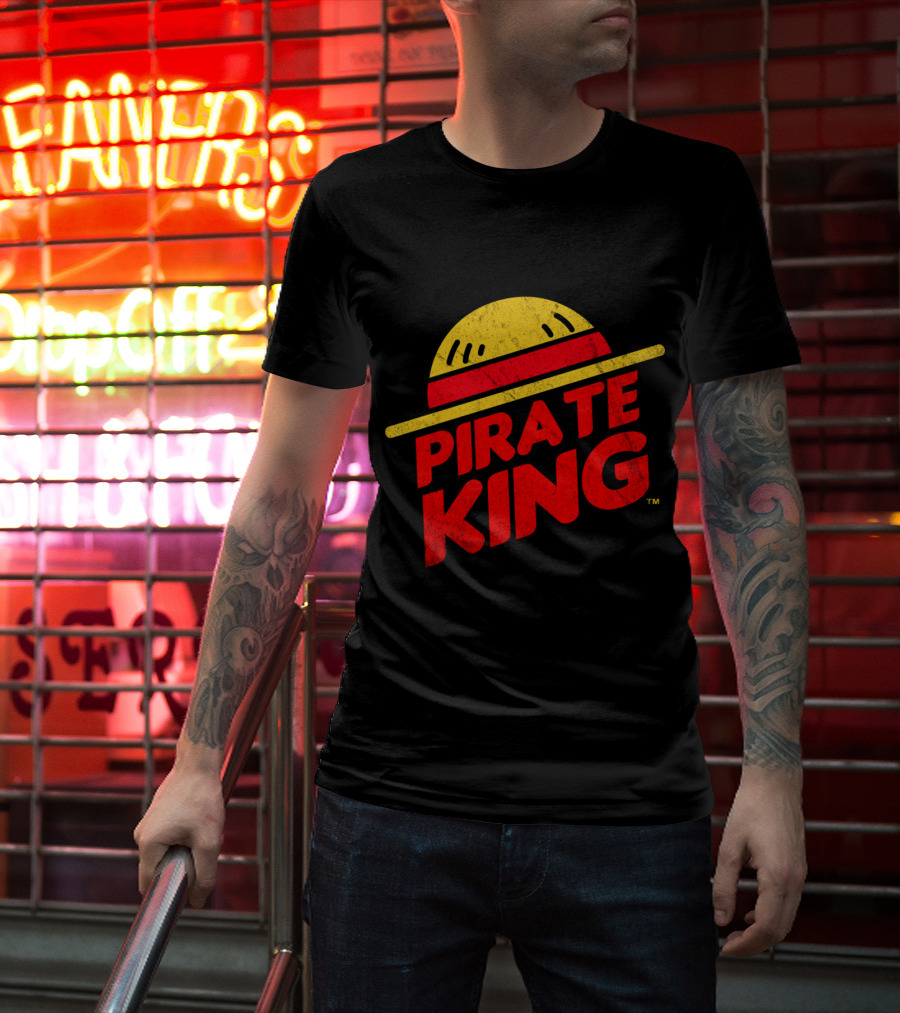 PIRATE KING Straw Hat Anime T-Shirt