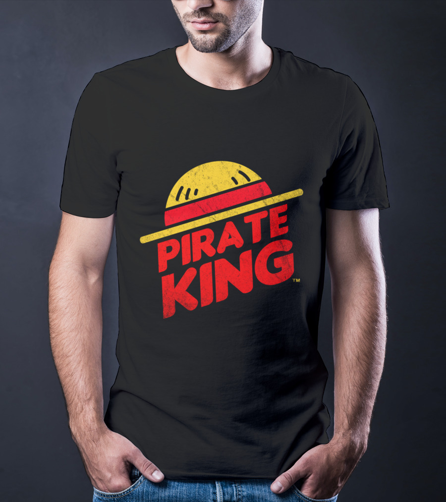 PIRATE KING Straw Hat Anime T-Shirt
